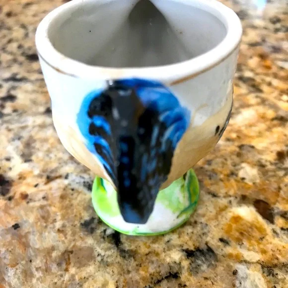 VINTAGE CHICKEN FANNY FARMER EGG CUP - Picture 5 of 8